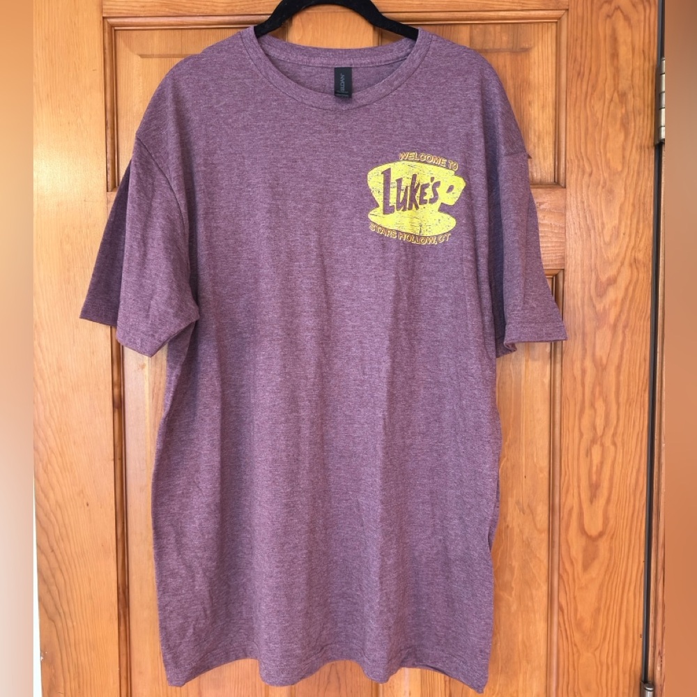 Novelty Gilmore Girls Fall T-shirt Luke’s Stars Hollow